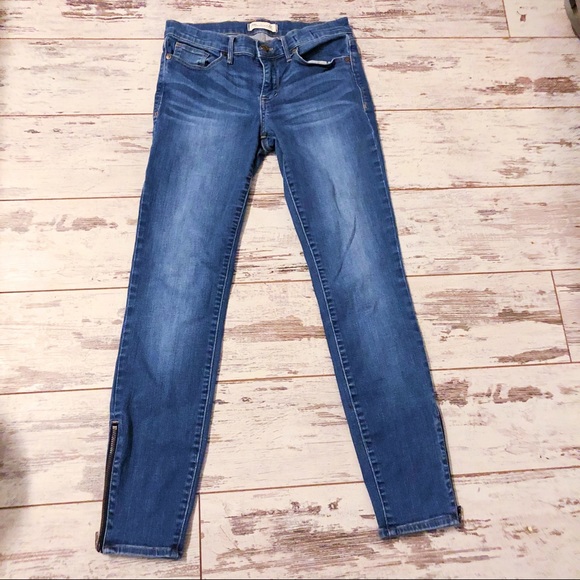 Madewell Denim - Madewell skinny ankle zip jean